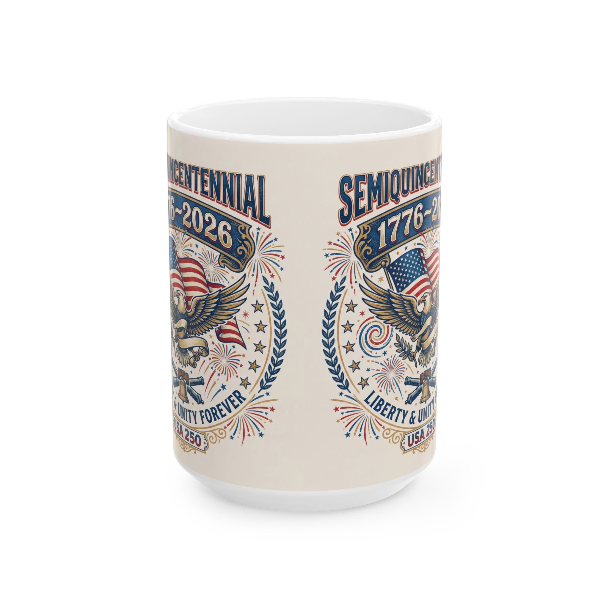 USA 250 Mug: Semiquincentennial Celebration 1776–2026