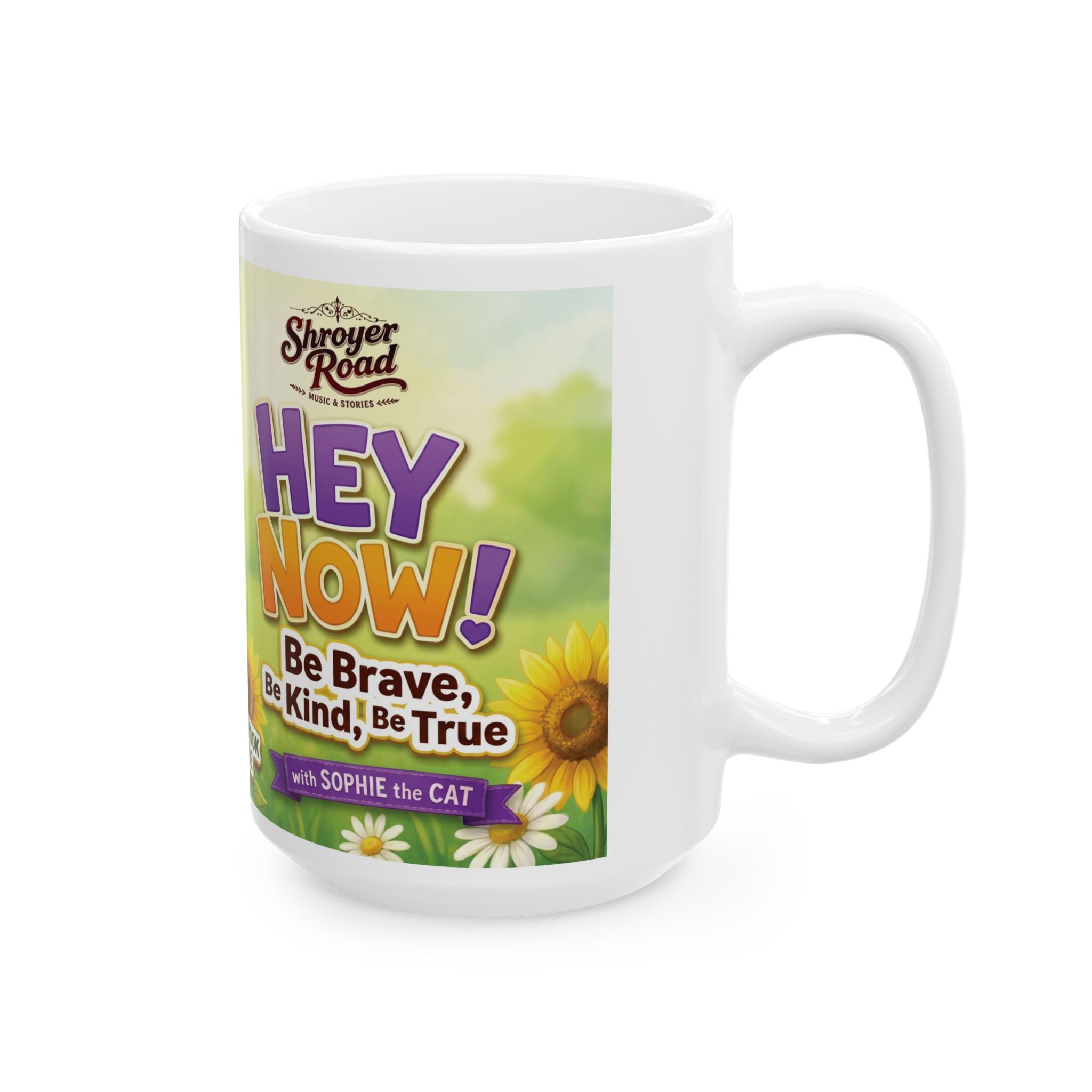 Sophie the Cat with No Tail: Be Brave, Be Kind, Be True Mug