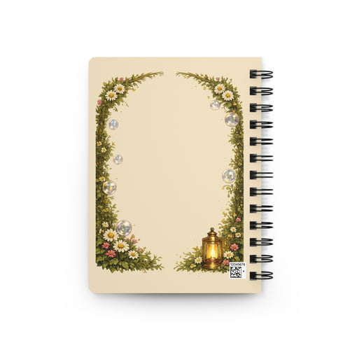 Bubbles-Sophie: Be Kind, Be Brave, Be Curious — Spiral Notebook