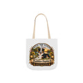 Bubbles-Sophie “Good Vibes & Stay Paw-sitive” Canvas Adventure Tote