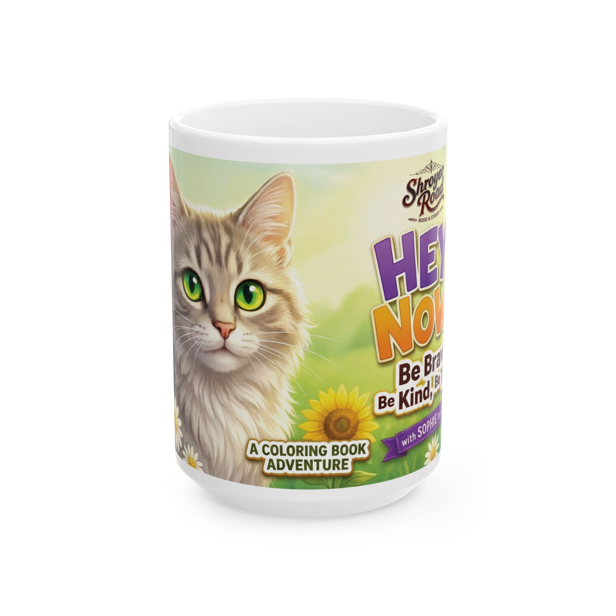 Sophie the Cat with No Tail: Be Brave, Be Kind, Be True Mug