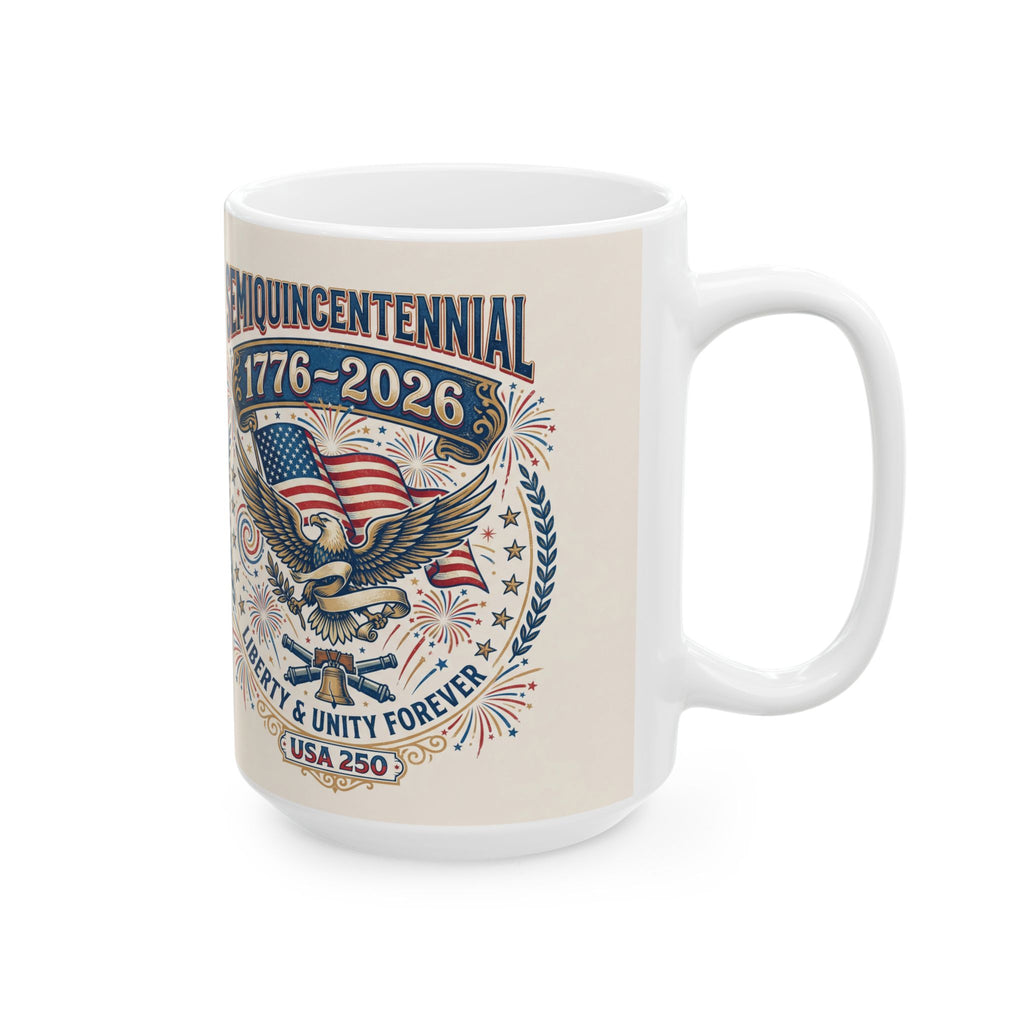 USA 250 Mug: Semiquincentennial Celebration 1776–2026