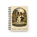 Bubbles-Sophie: Be Kind, Be Brave, Be Curious — Spiral Notebook