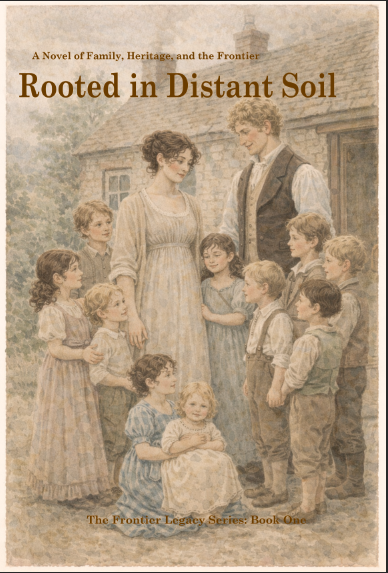 Rooted in Distant Soil: A Story of Family, Faith and New Beginnings (The Frontier Legacy) Hardback